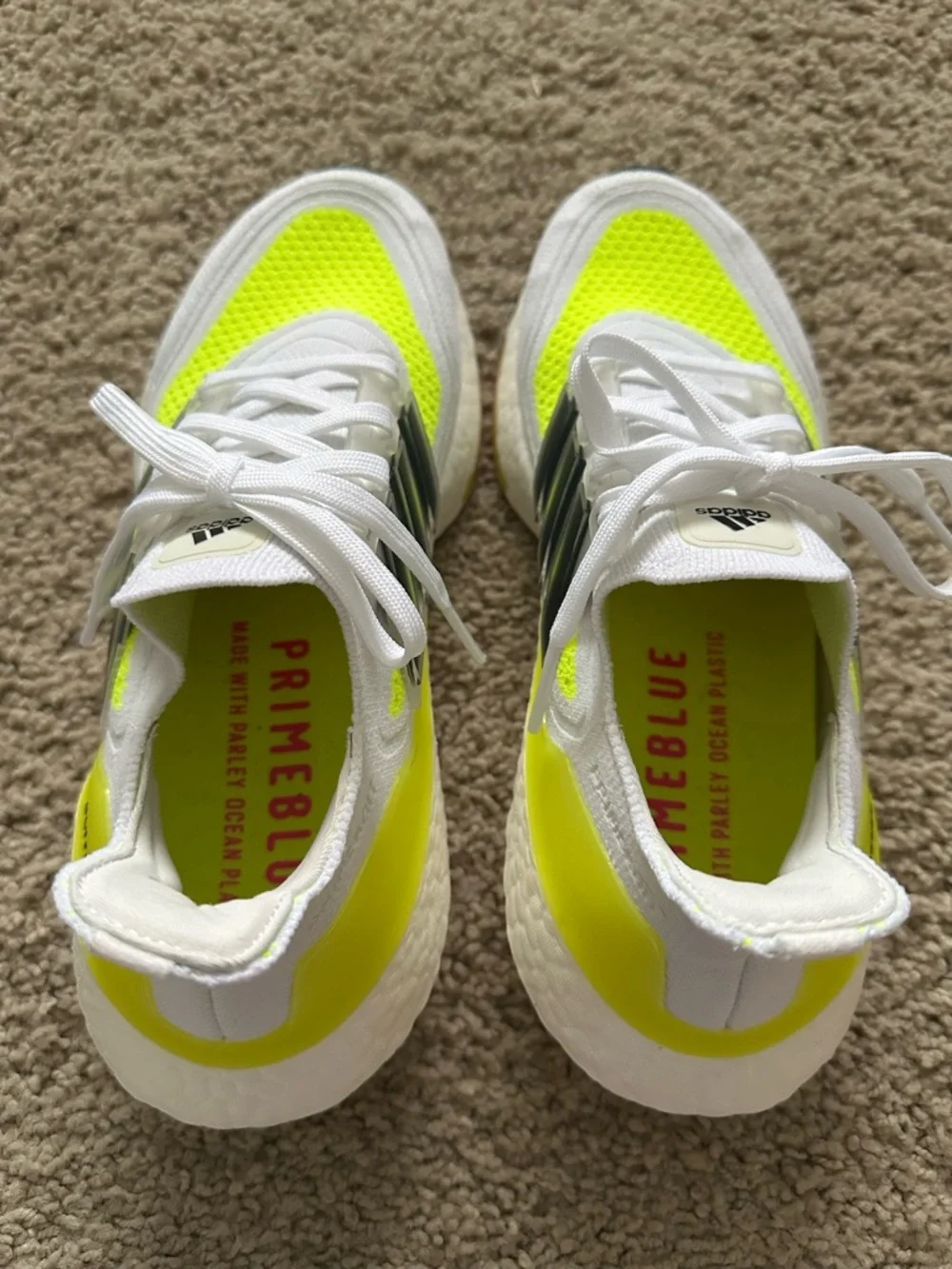 Adidas Women’s Ultraboost 21 Solar
Yellow - Size 6.5 - EUC - Picture 5 of 6